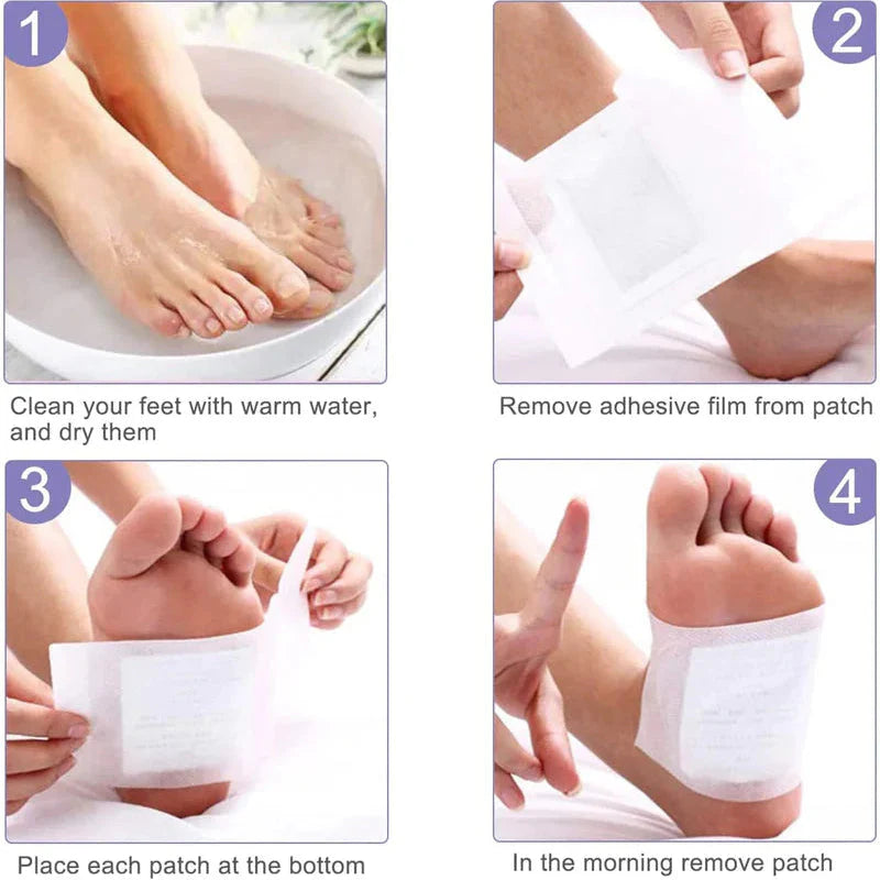 NATURAL DETOX FOOT PATCHES | 🔥BUY 1 GET 1 FREE🔥