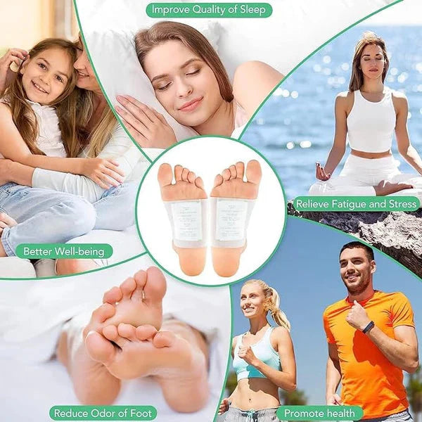 NATURAL DETOX FOOT PATCHES | 🔥BUY 1 GET 1 FREE🔥