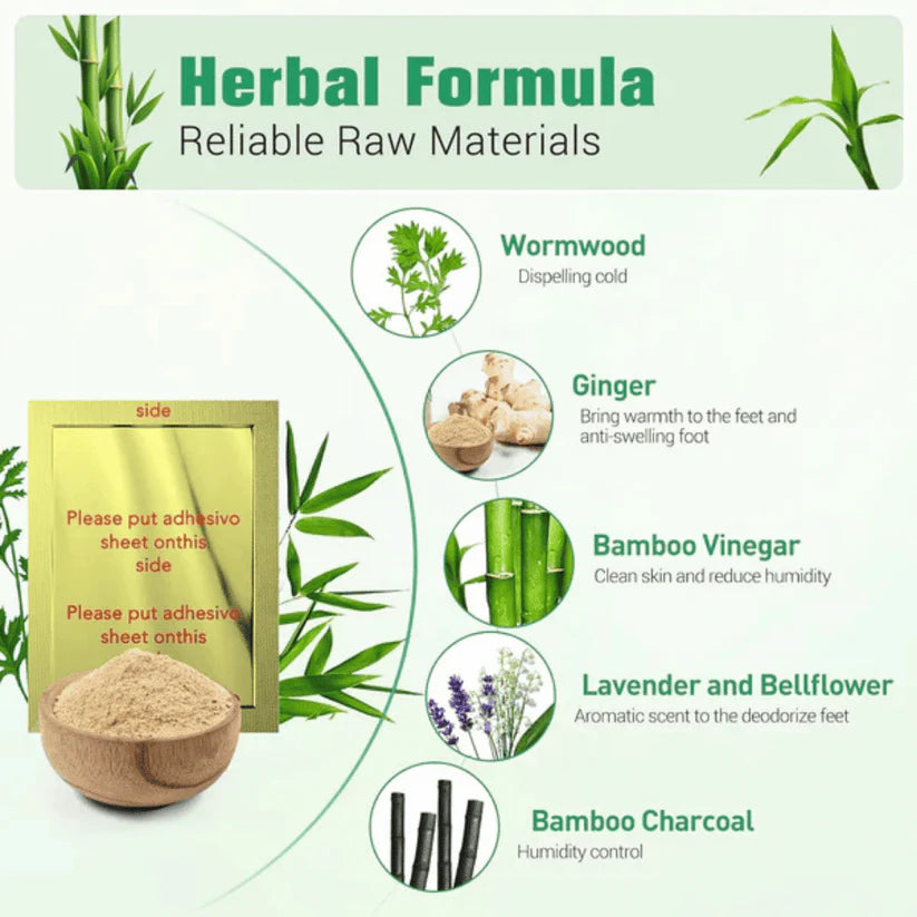 NATURAL DETOX FOOT PATCHES | 🔥BUY 1 GET 1 FREE🔥